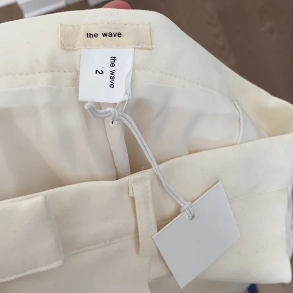 NWT cream trousers from Frankie Shop - Picture 4 of 4